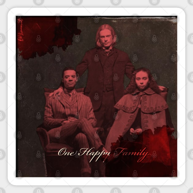 IWTV - One Happy Family Sticker by nocontextlestat